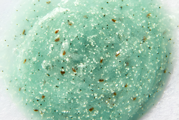 Microbeads are tiny, round pieces of plastic often added to conventional face scrubs as exfoliating agents.